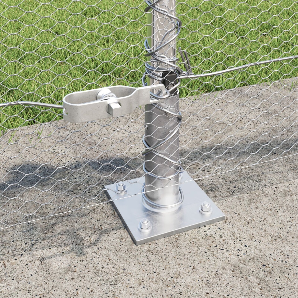 Set de Garduri Set de 2 Oțel Galvanizat 25 x 0.5 m Rezistent - 2 | YEO