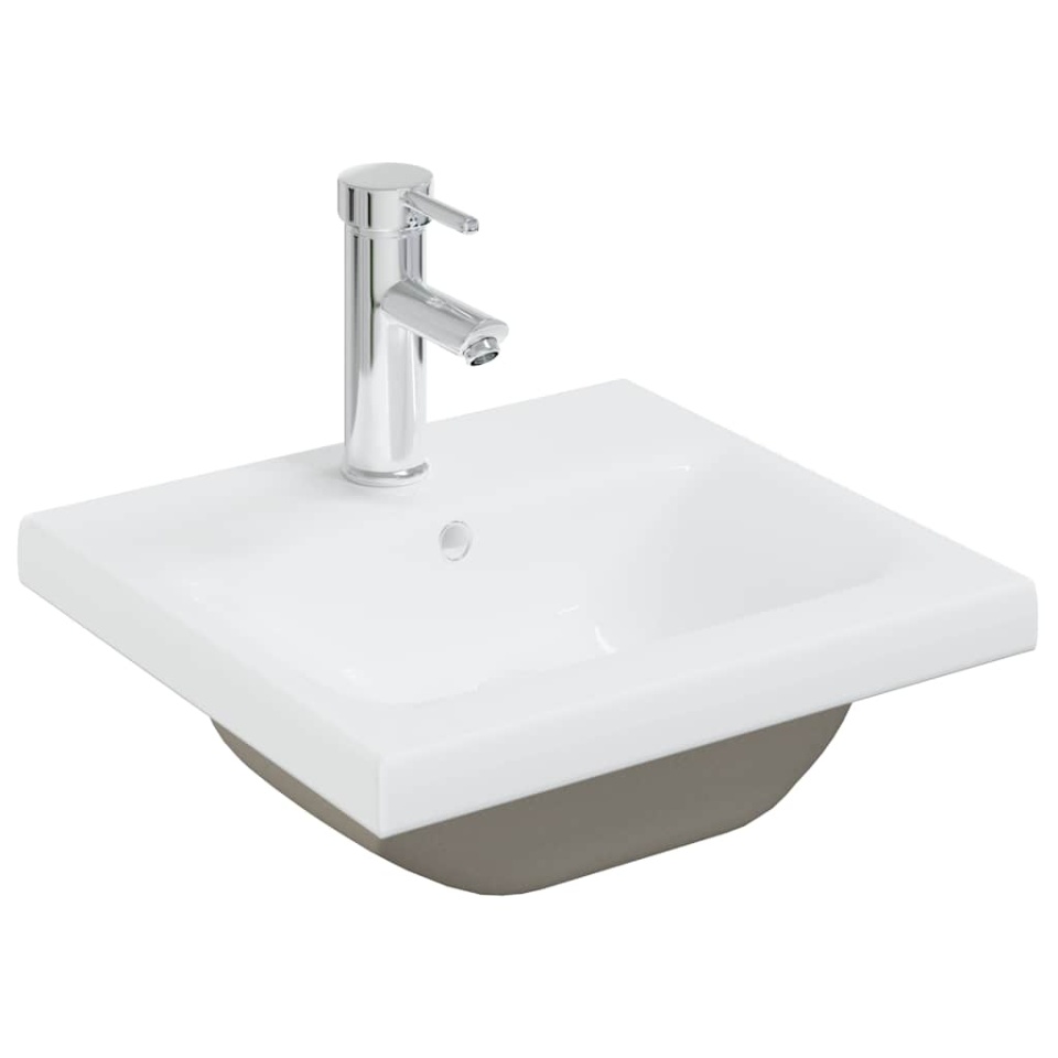 Set mobilier de baie, 5 piese, stejar sonoma, lemn prelucrat - 3 | YEO