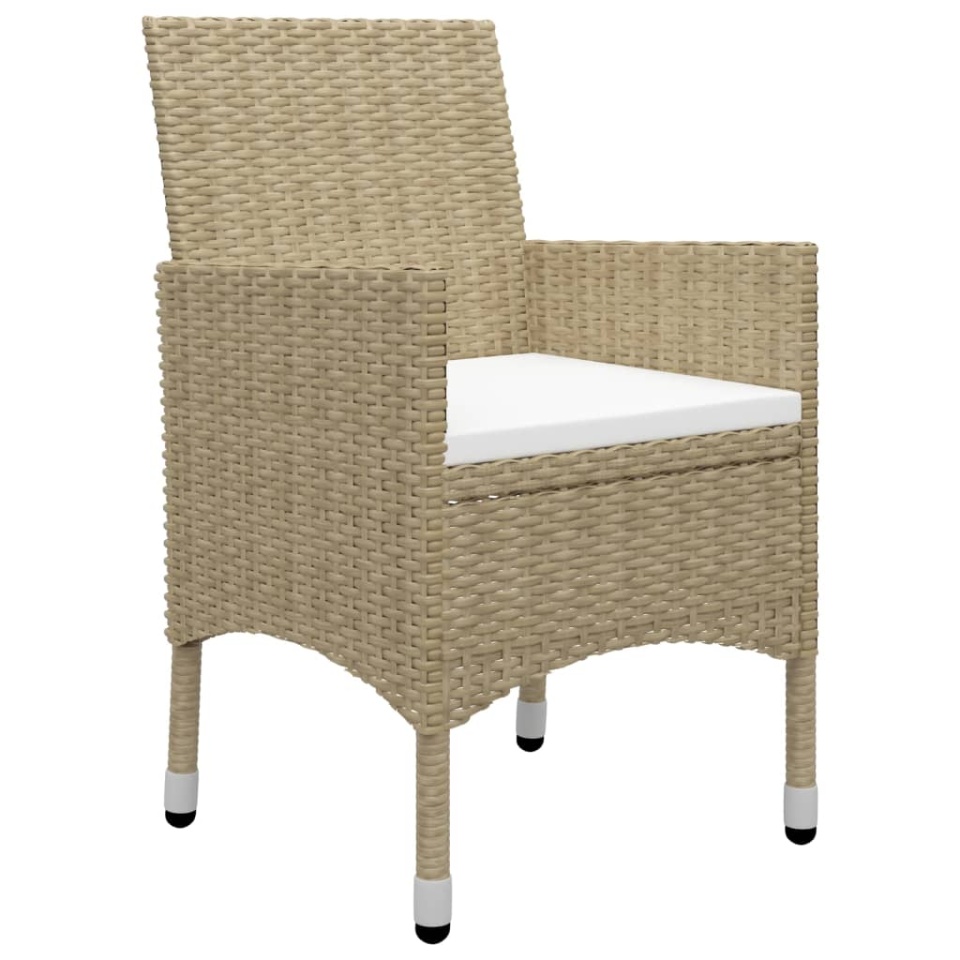 Set mobilier de grădină, 7 piese, bej - 4 | YEO