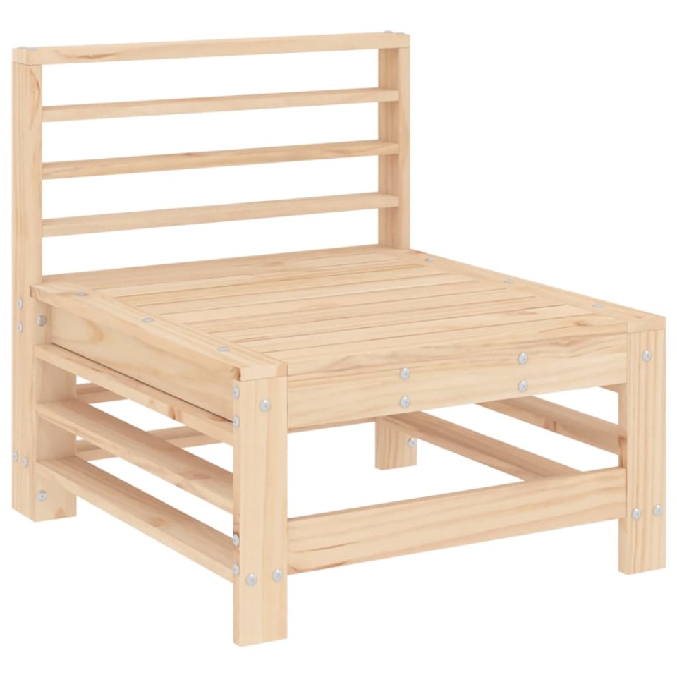 Set mobilier grădină, 9 piese, lemn masiv de pin - 3 | YEO