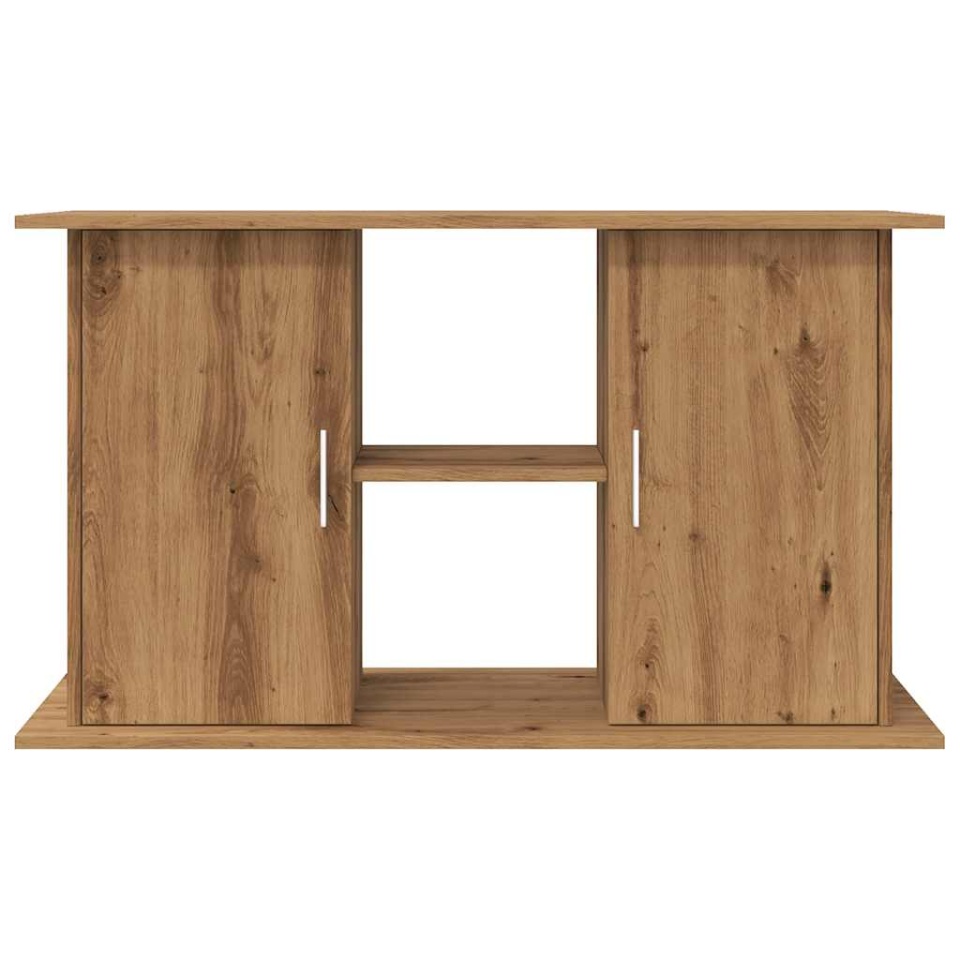 Suport acvariu, stejar artizanal, 101x41x58 cm, lemn prelucrat - 3 | YEO