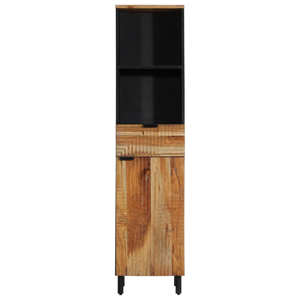 Unități de toaletă Acacia naturală Lemn solid de acacia Regulament - 2 | YEO