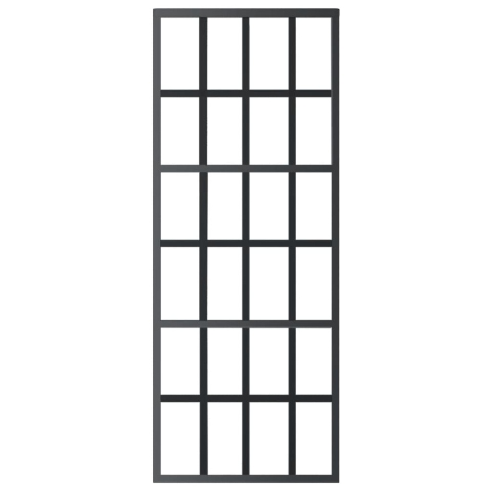 Ușă glisantă cu set feronerie, 76x205 cm, sticlă ESG/aluminiu - 3 | YEO