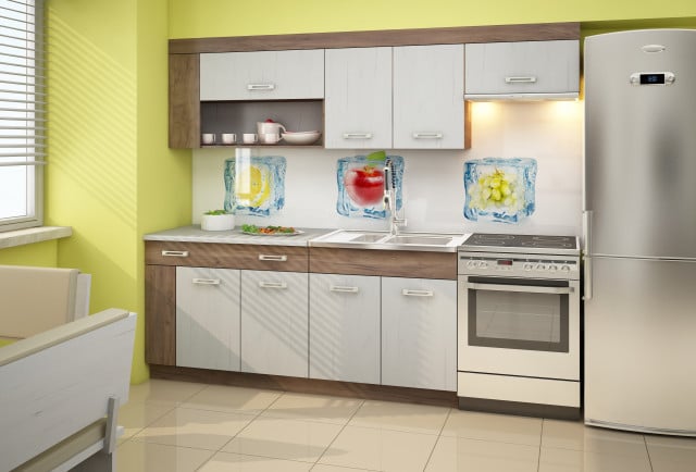 Viza Plus (Kitchen) Cr.Tobaco/Cr.White Blat White