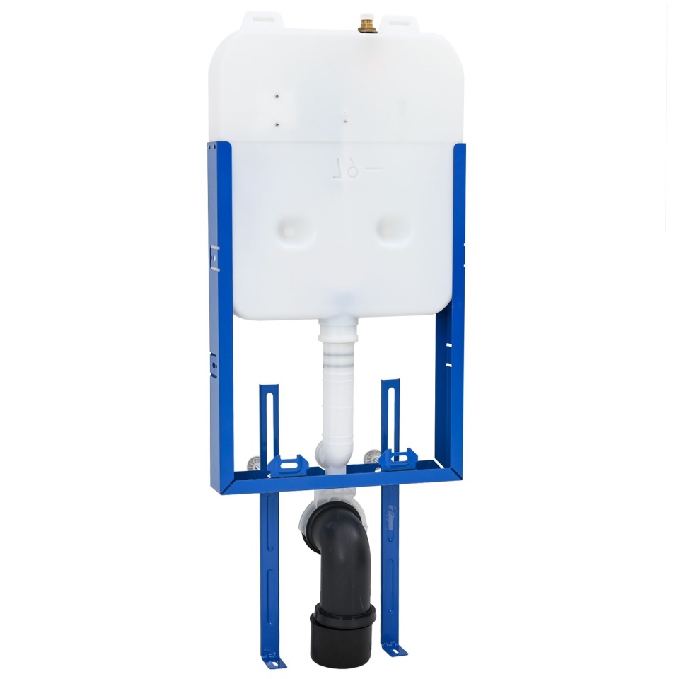 Accesorii Baie Alb Plastic 50 x 8 x 131 cm Cadru Toiletare - 3 | YEO