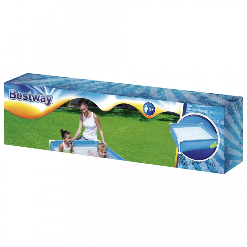 Bestway Piscină My First Frame Pool, 122x122x30,5 cm - 2 | YEO