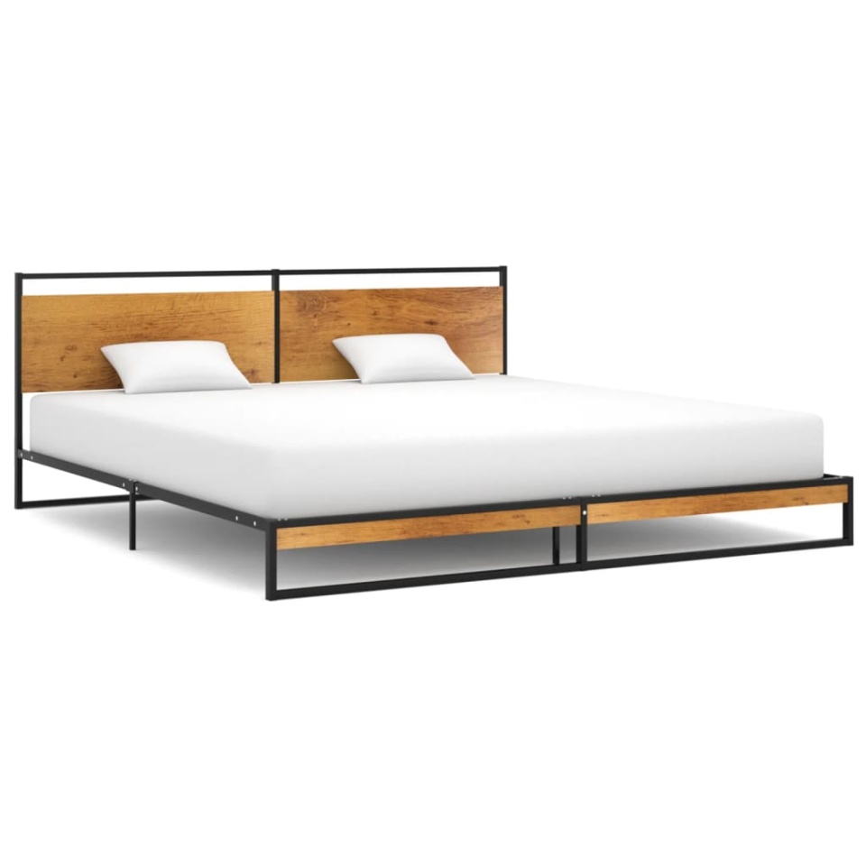 Cadru de pat, 200 x 200 cm, metal - 1 | YEO