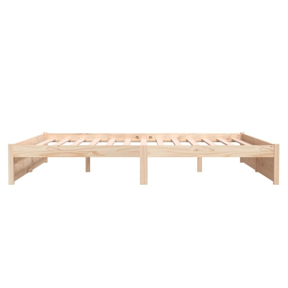 Cadru de pat Super King, 180x200 cm, lemn masiv - 4 | YEO