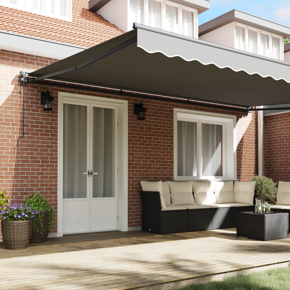 Cadru pentru Markiză Semi-Cassette Metal Retractabil - 2 | YEO
