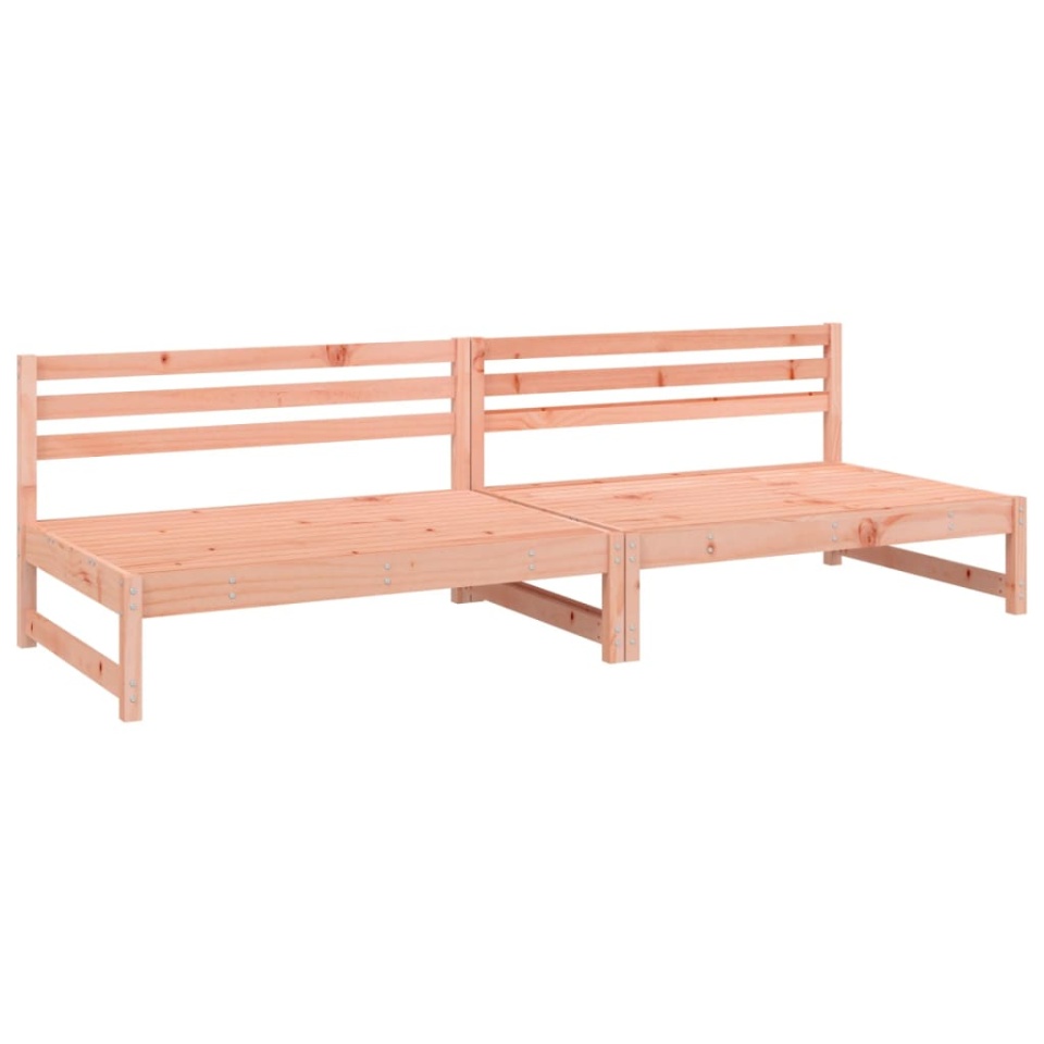 Canapele de mijloc grădină 2 buc. 120x80cm lemn masiv douglas - 1 | YEO