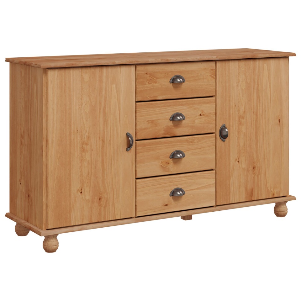 Comoda ASKIM 133,5x40x79 cm Lemn masiv de pin - 1 | YEO