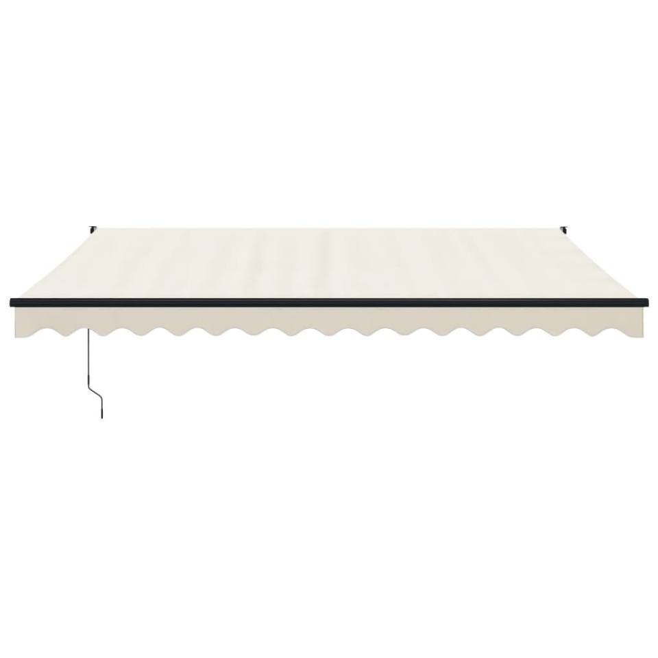 Copertină retractabilă automată, crem, 4,5x3 m - 2 | YEO