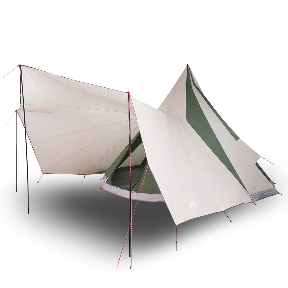 Cort familie Tipi Verde 12 persoane waterproof - 2 | YEO