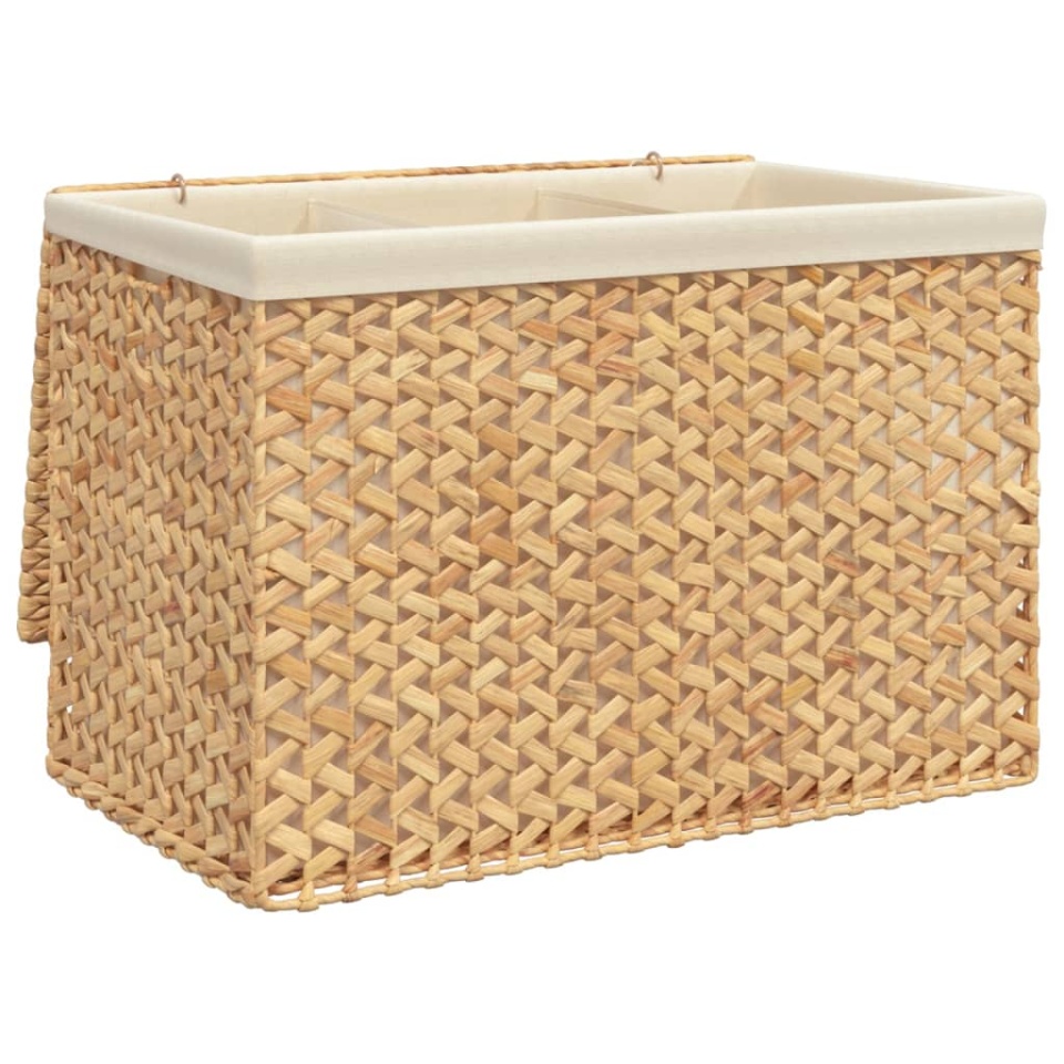 Coș de rufe cu 3 secțiuni 75x42,5x52 cm zambilă de apă - 1 | YEO