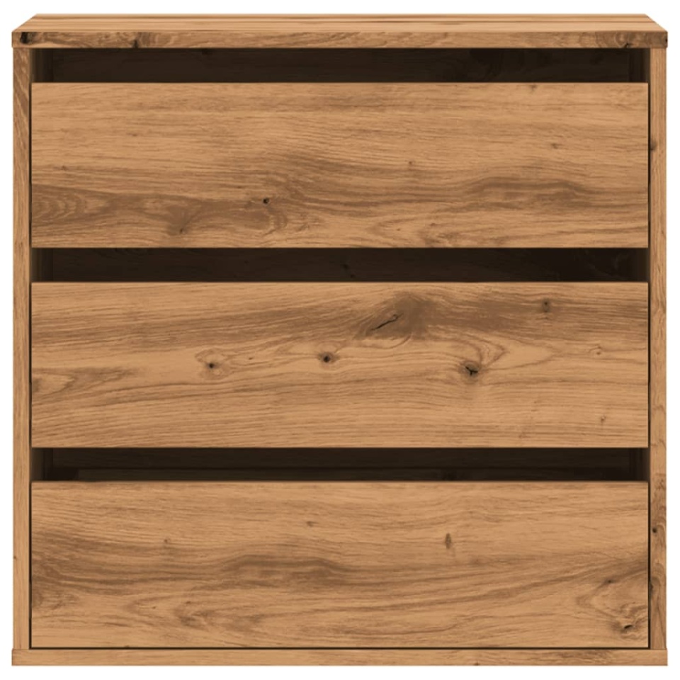 Dulap colț sertare stejar artizanal 60x41x58 cm lemn prelucrat - 3 | YEO
