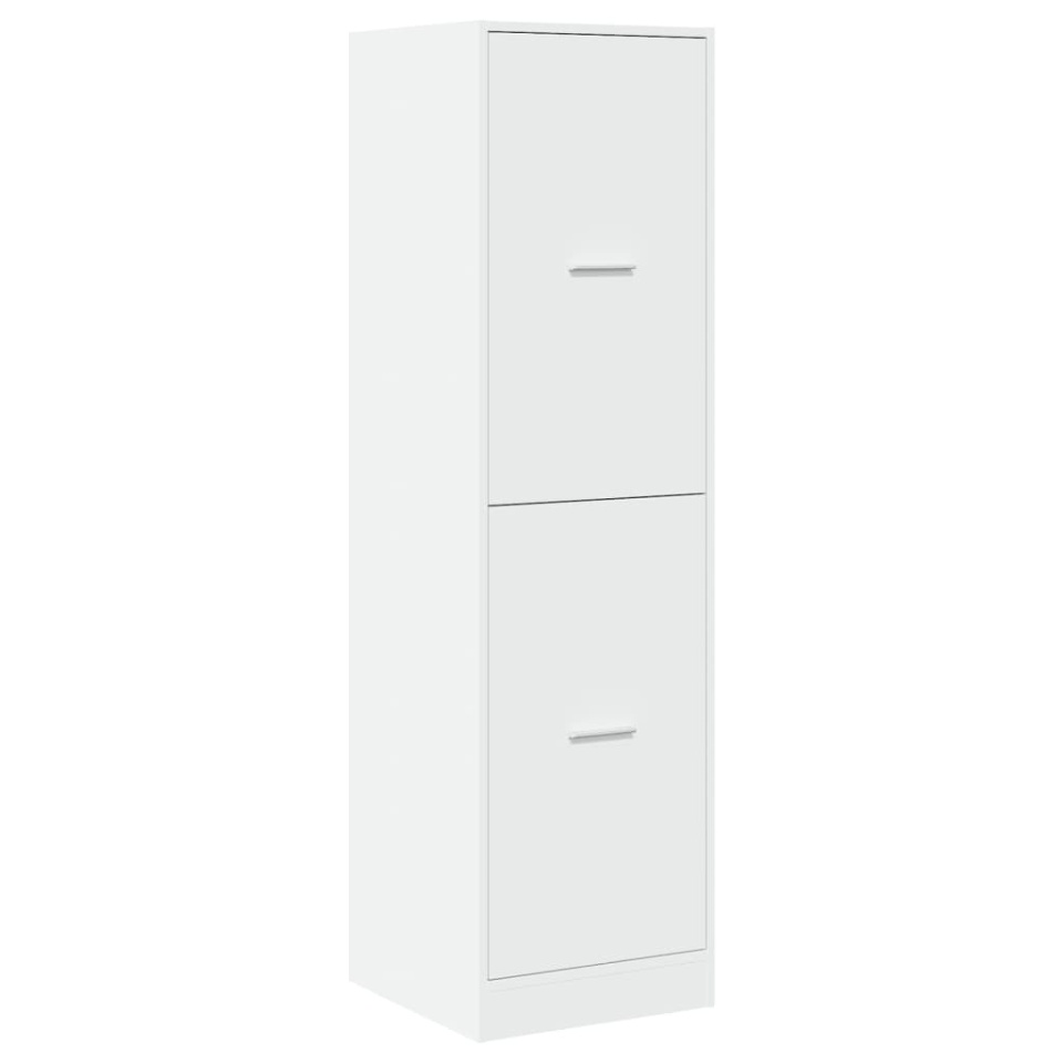 Dulap de farmacie, alb, 40x41x144,5 cm, lemn prelucrat - 2 | YEO