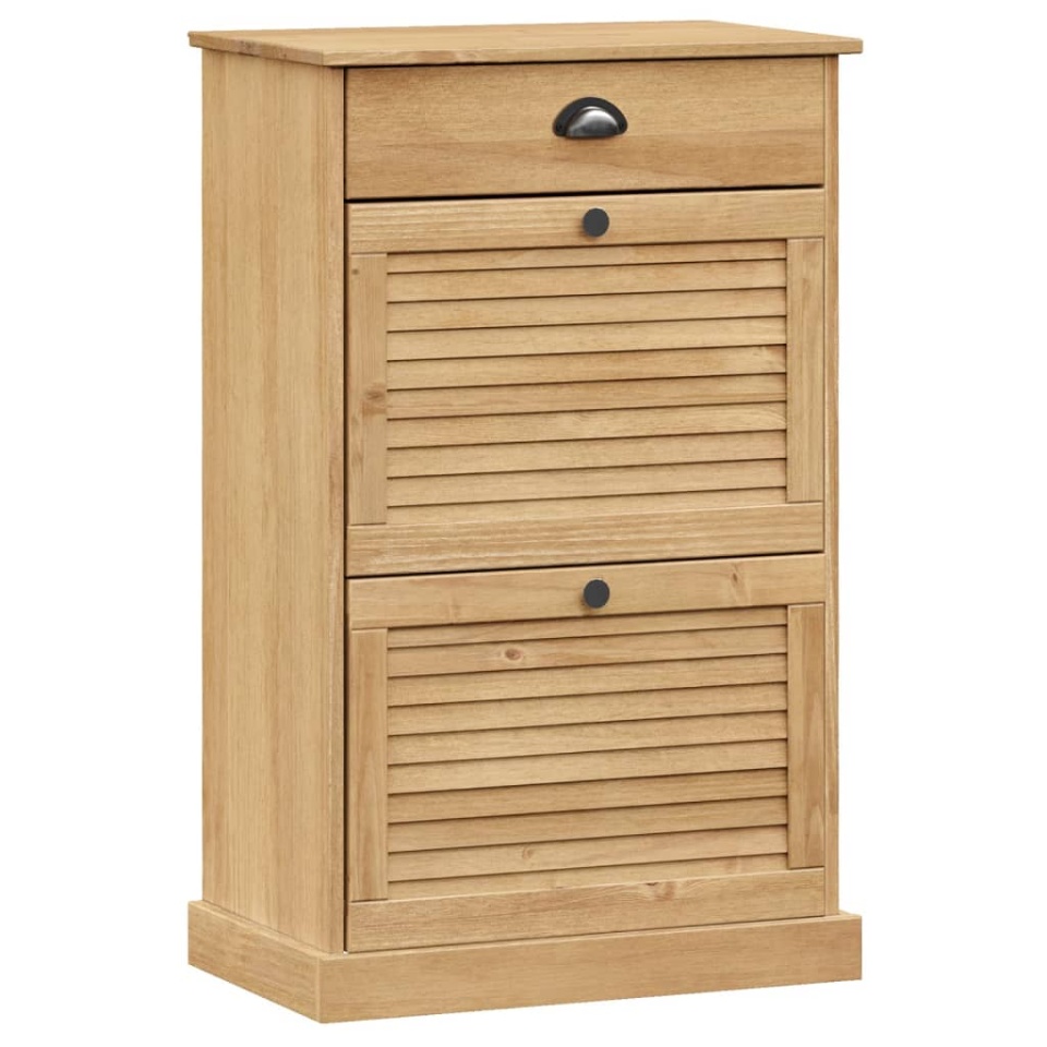 Dulap de pantofi VIGO, 60x35x96 cm, lemn masiv de pin - 1 | YEO