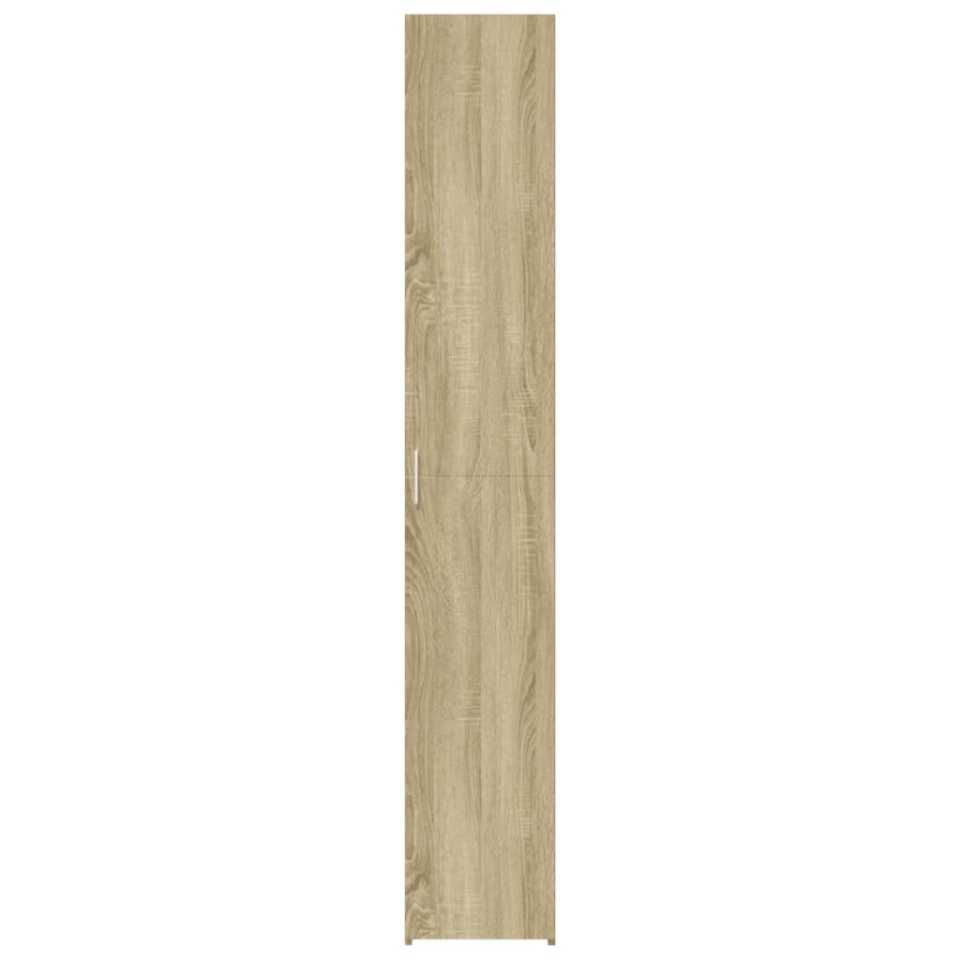 Dulap înalt, stejar sonoma, 30x42,5x185 cm, lemn prelucrat - 3 | YEO