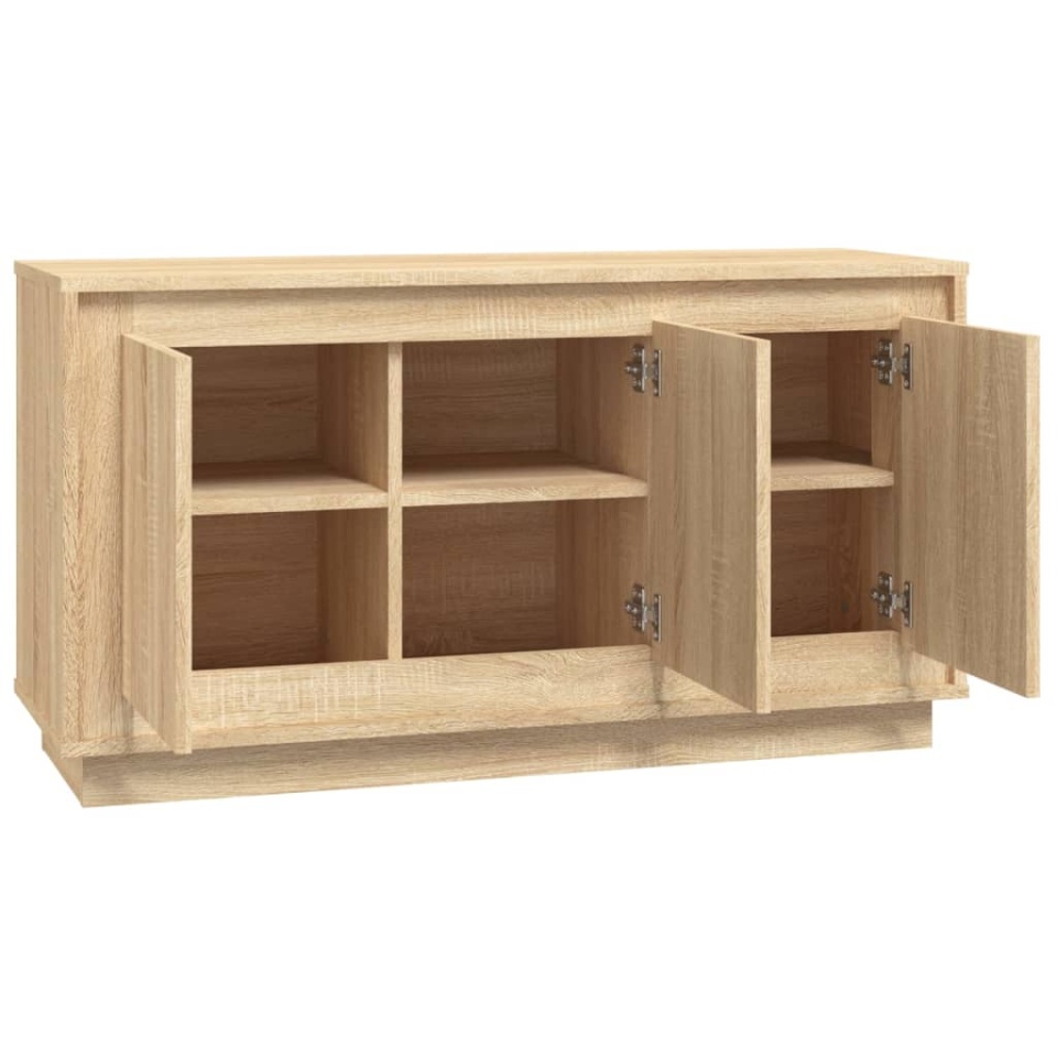 Dulap, stejar sonoma, 102x35x55 cm, lemn prelucrat - 4 | YEO