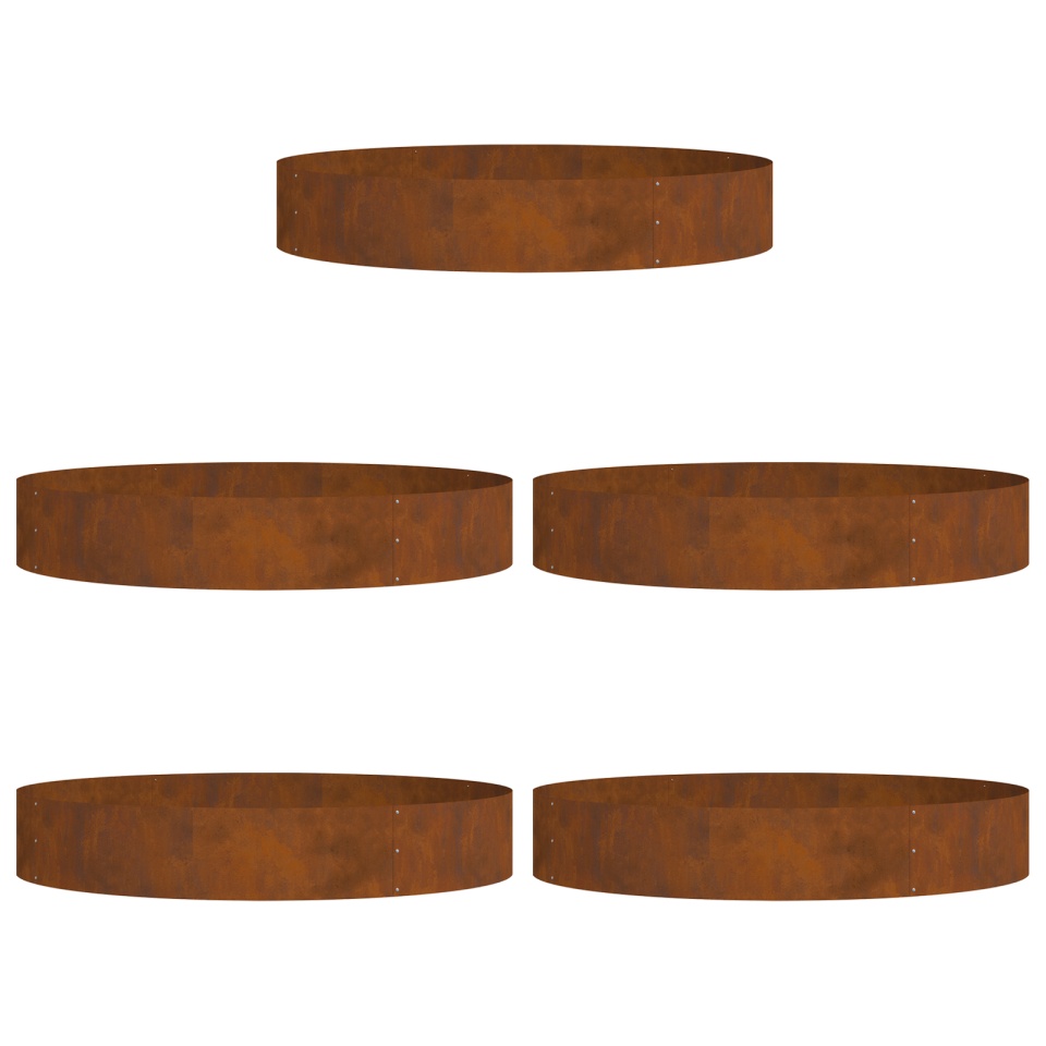 Ghivece din oțel corten Oțel corten Mare Durabil - 1 | YEO