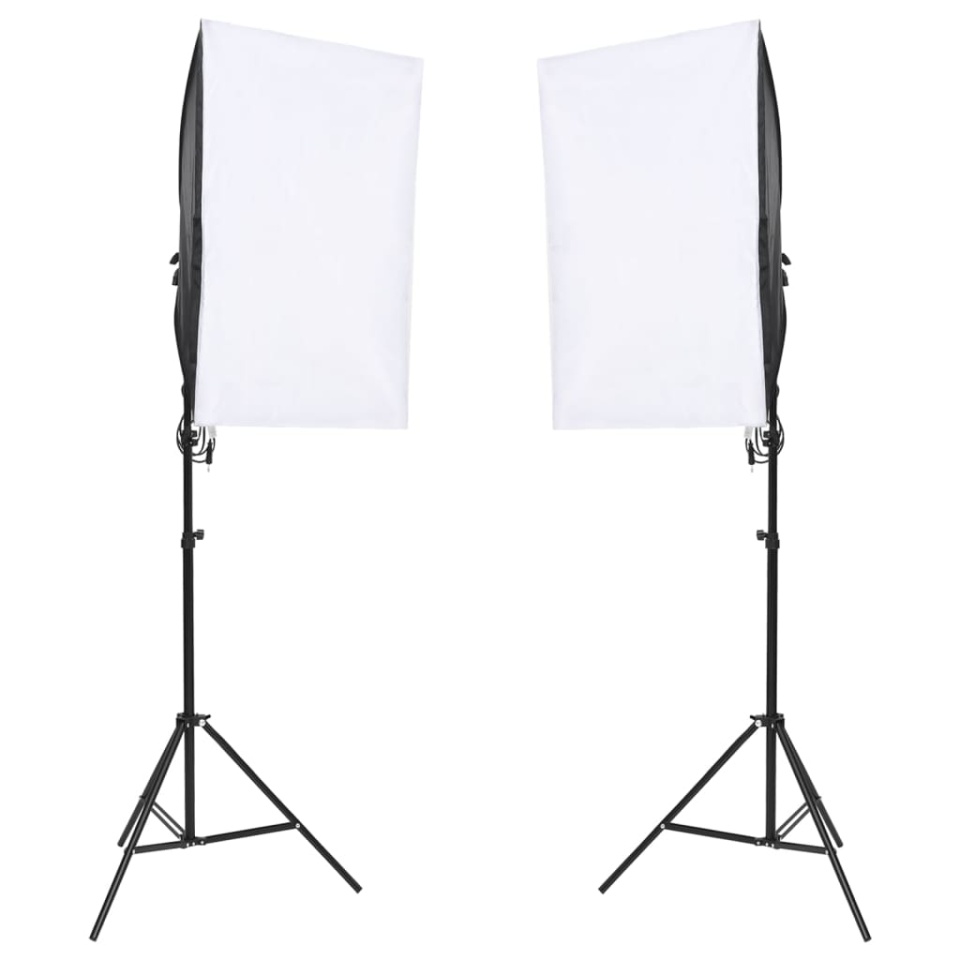 Kit studio foto cu set de lumină și fundal - 1 | YEO