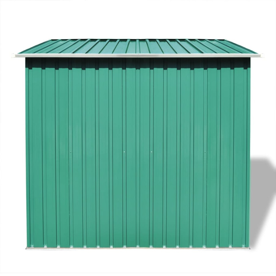 Magazie de grădină din metal verde - 3 | YEO