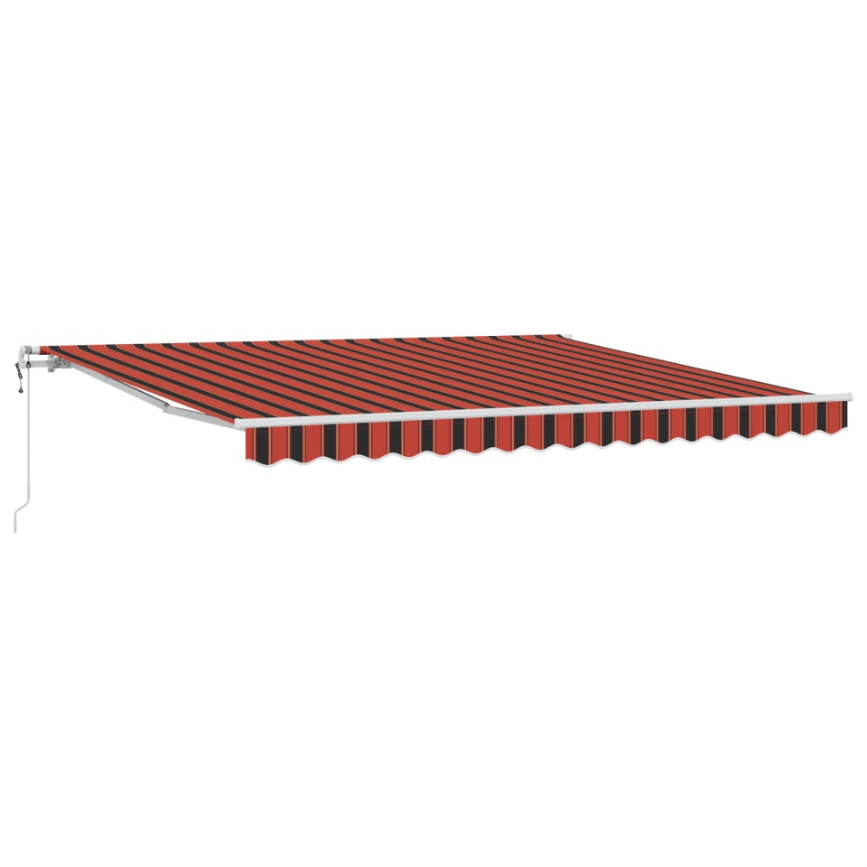 Marchiză manuală retractabilă Antracit 350x250 cm - 1 | YEO
