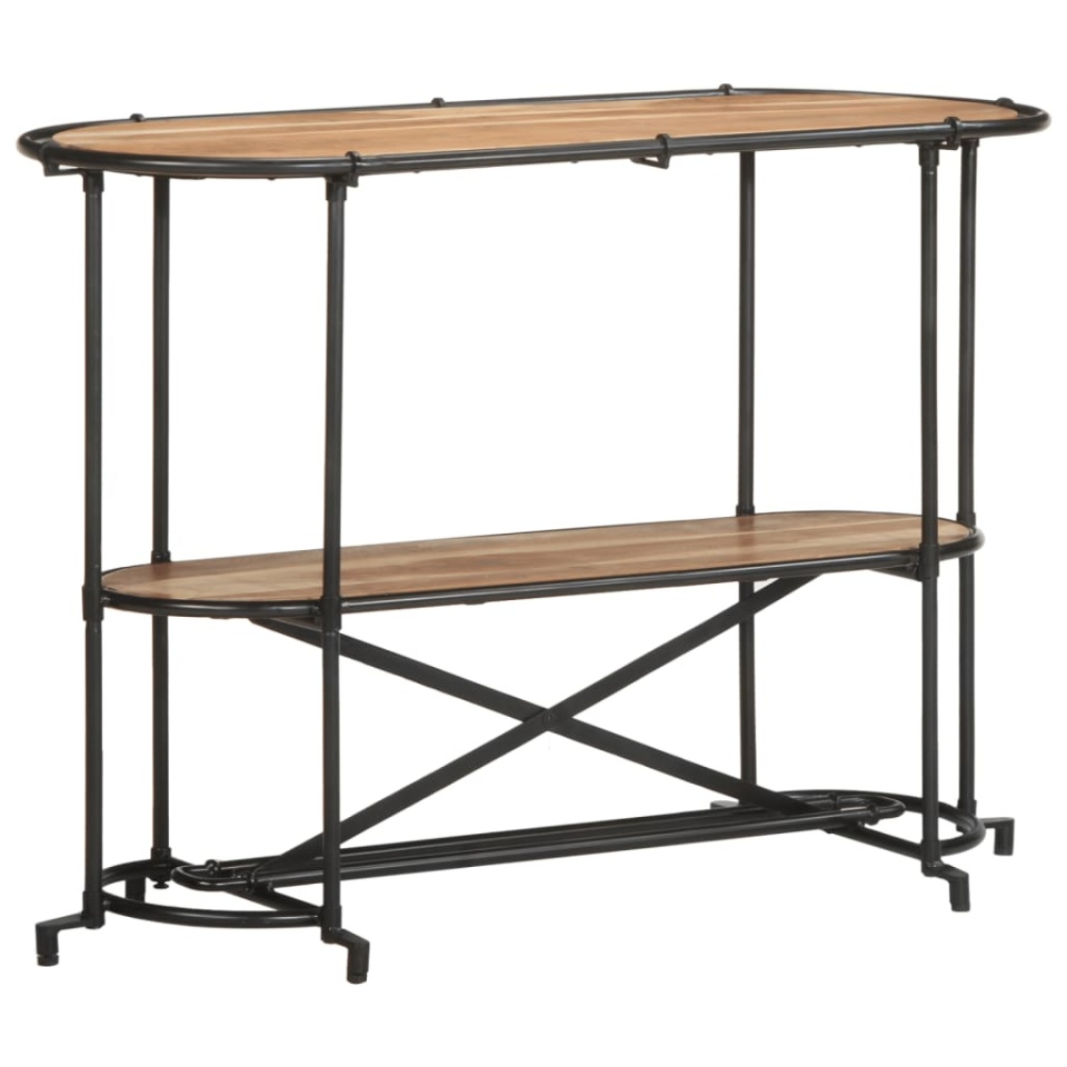 Masă consolă, 110x42x76 cm, lemn masiv de acacia - 1 | YEO