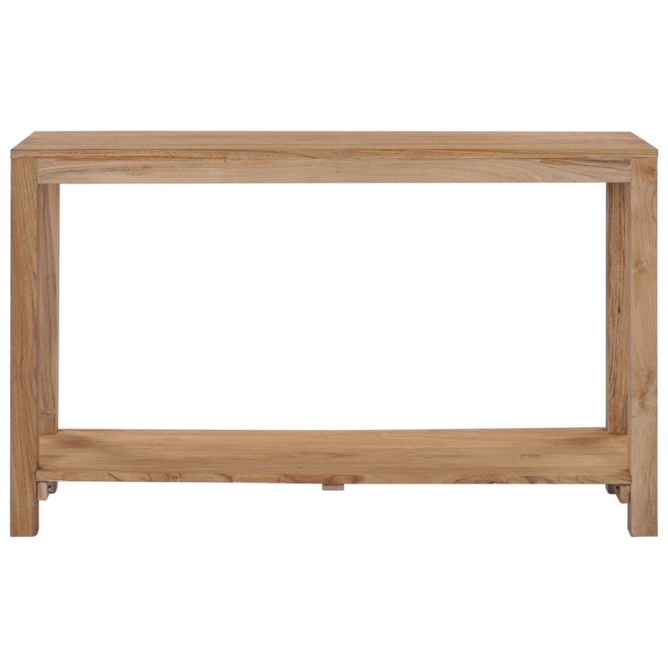 Masă consolă, 120 x 35 x 75 cm, lemn masiv de tec - 1 | YEO