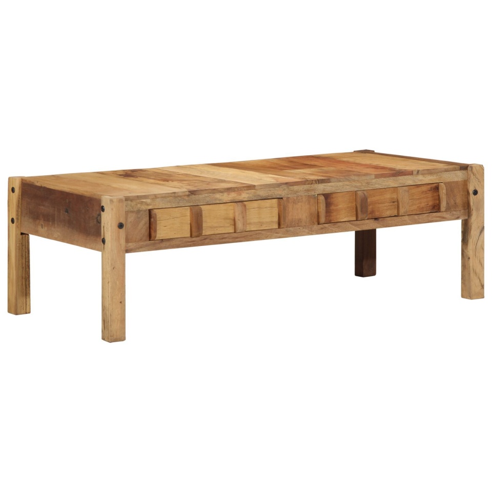 Masa de cafea 110x55x35 cm Lemn masiv recuperat - 1 | YEO
