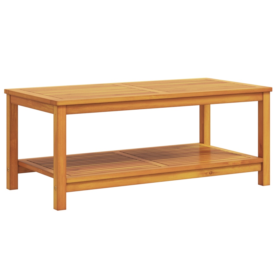 Masă de cafea 70x40x45 cm din lemn de acacia - 1 | YEO