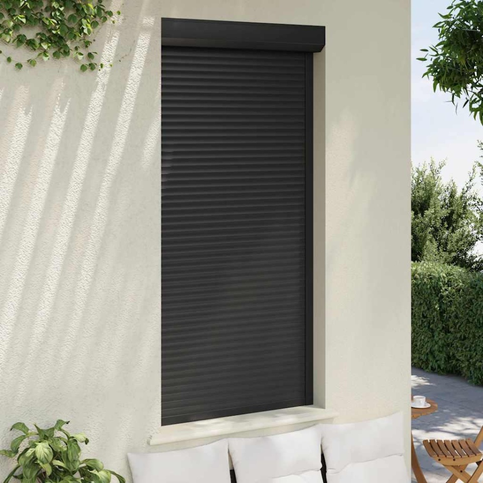 Oblon rulant, antracit, 100 x 210 cm, aluminiu - 2 | YEO