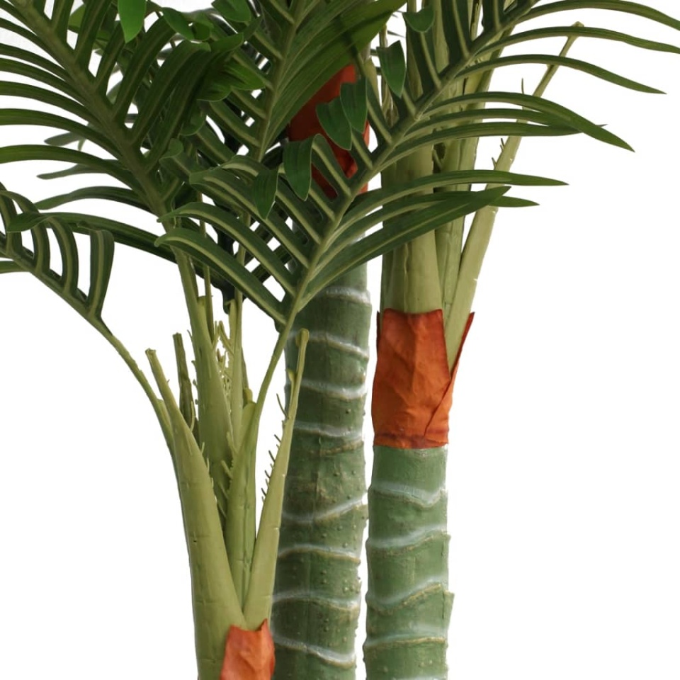 Palmier artificial cu 3 trunchiuri, verde, 180 cm, PP - 1 | YEO