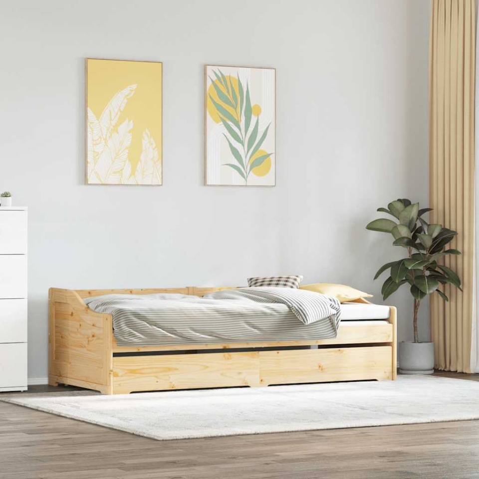 Pat de zi cu căuț fără saltea „IRUN” 90x200 cm - 2 | YEO