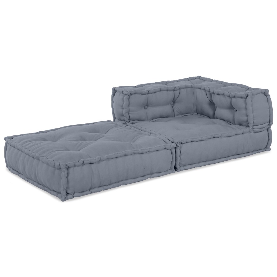 Pouf Modular Gri 70x70x54 Material