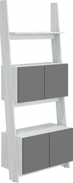 Rack Rac-08 (Biblioteca 80-2D) Craft White/Graphite