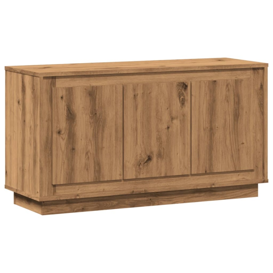 Servantă, stejar artizanal, 102x35x55 cm, lemn prelucrat - 1 | YEO