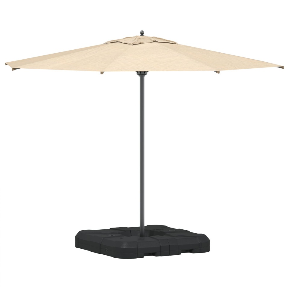 Set de bază pentru parasolar cantilever, 2 piese: 110kg nisip sau 70kg apă - 2 | YEO