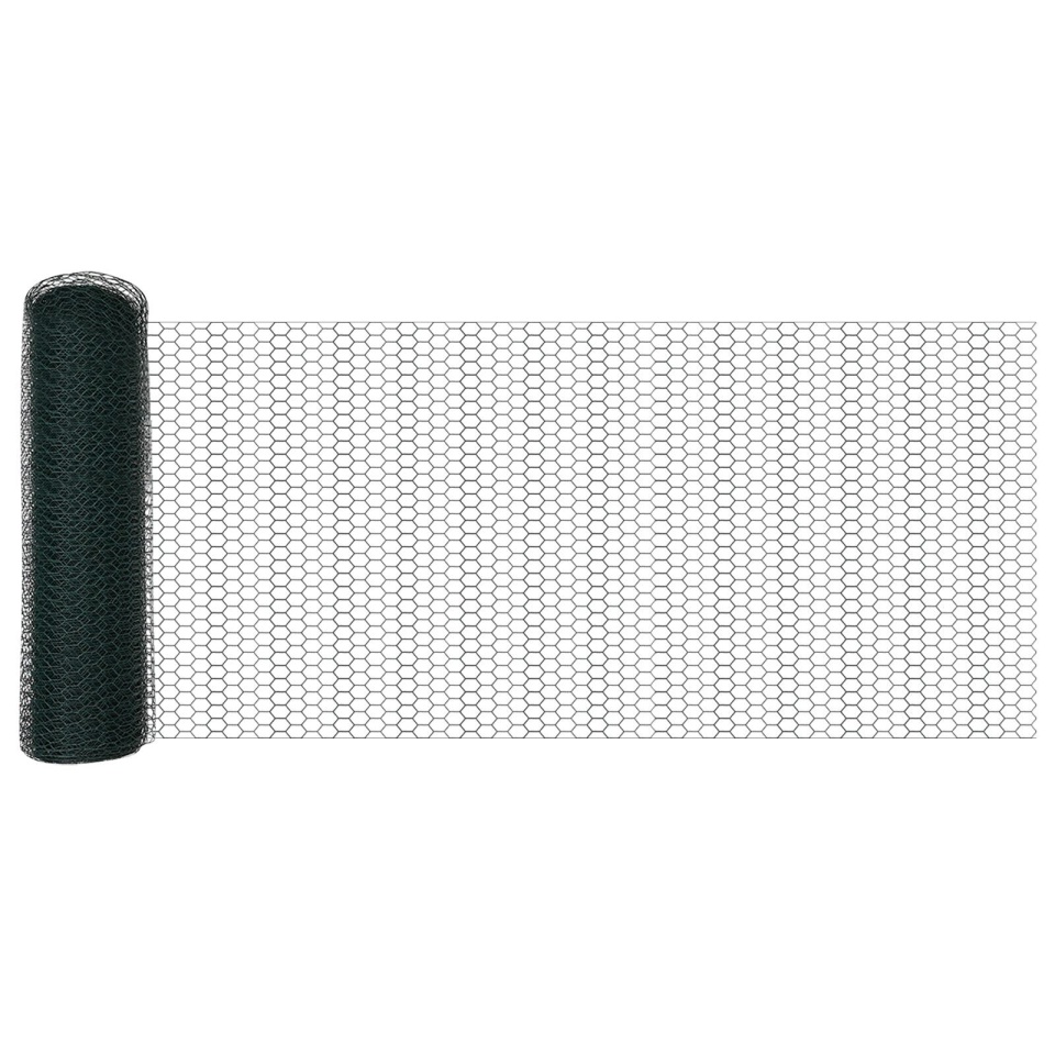 Set de Gard Set de 2 Verde pădure Metal acoperit cu plastic - 3 | YEO