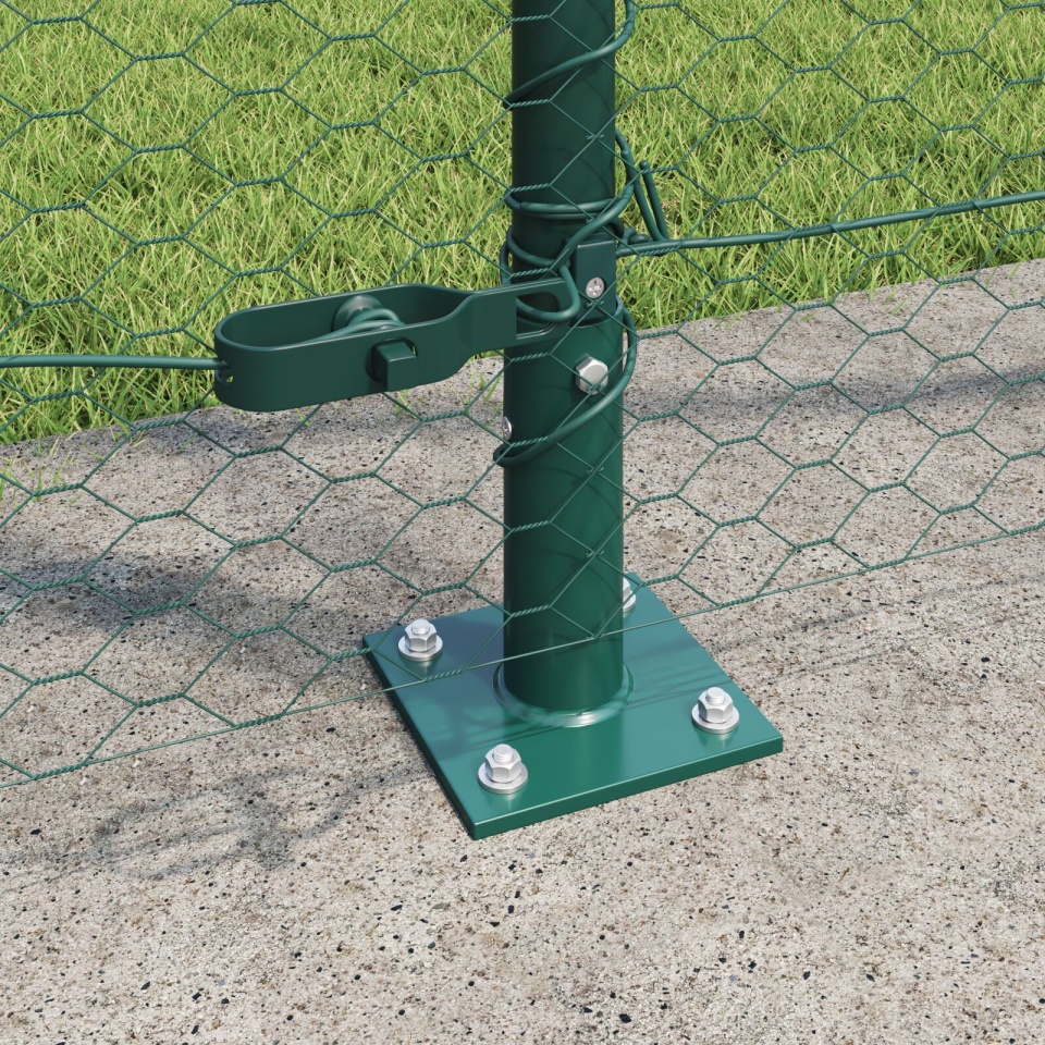 Set de Garduri Set de 2 Verde Oțel, PVC 25 x 1.5 m Durabil - 3 | YEO