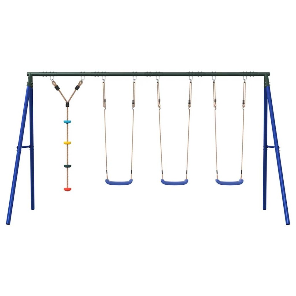 Set leagăn de exterior, cu leagăne și leagăn cu disc - 2 | YEO