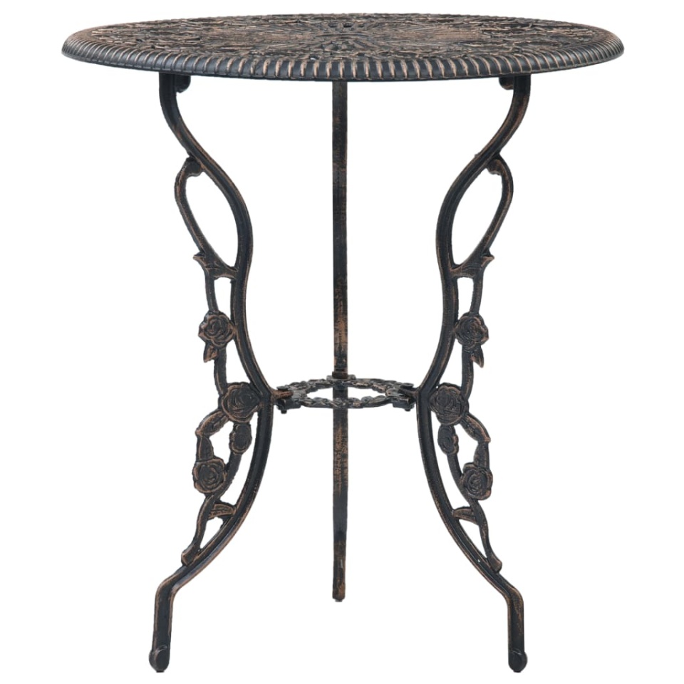 Set mobilier bistro, 3 piese, aluminiu turnat - 1 | YEO