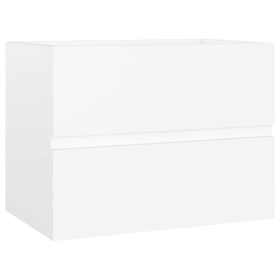 Set mobilier de baie, alb, lemn prelucrat - 4 | YEO