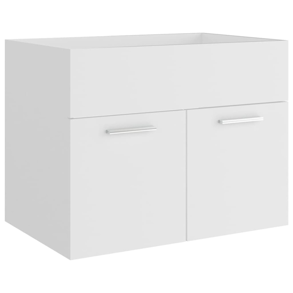 Set mobilier de baie, alb, lemn prelucrat - 3 | YEO