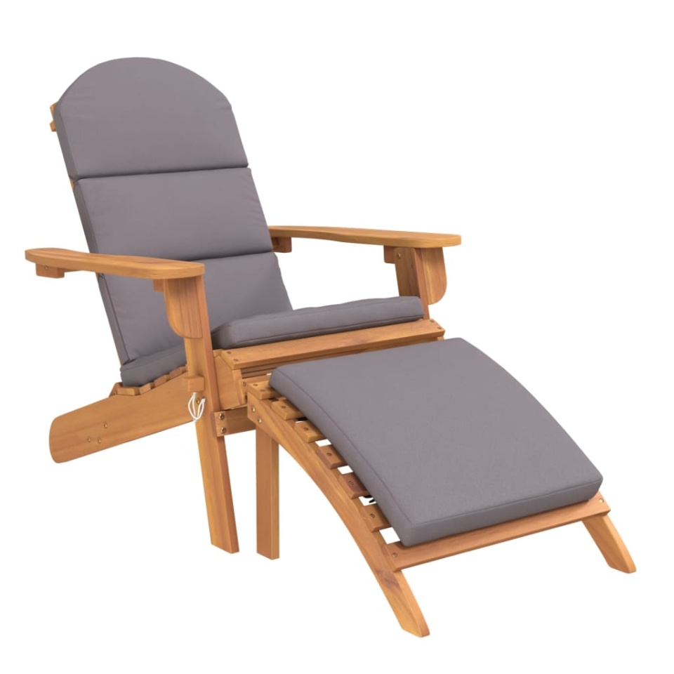 Set mobilier de grădină Adirondack, 3 piese, lemn masiv acacia - 3 | YEO