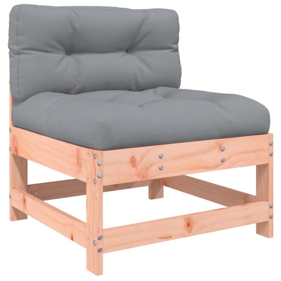 Set mobilier de grădină cu perne, 4 piese, lemn masiv douglas - 3 | YEO