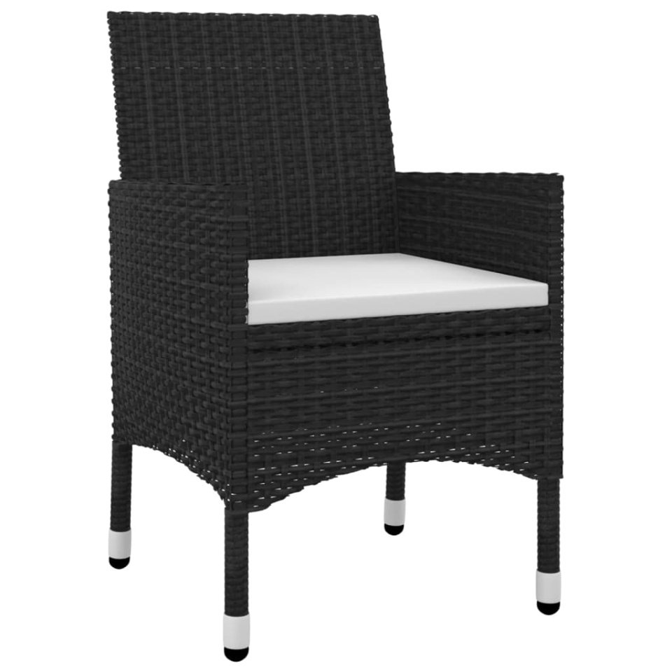 Set mobilier de grădină cu perne, 7 piese, poliratan și sticlă - 2 | YEO