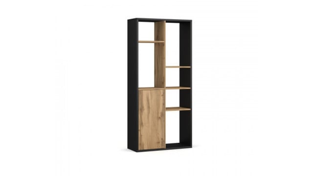 Space Biblioteca Black/Oak Artisan - 3 | YEO