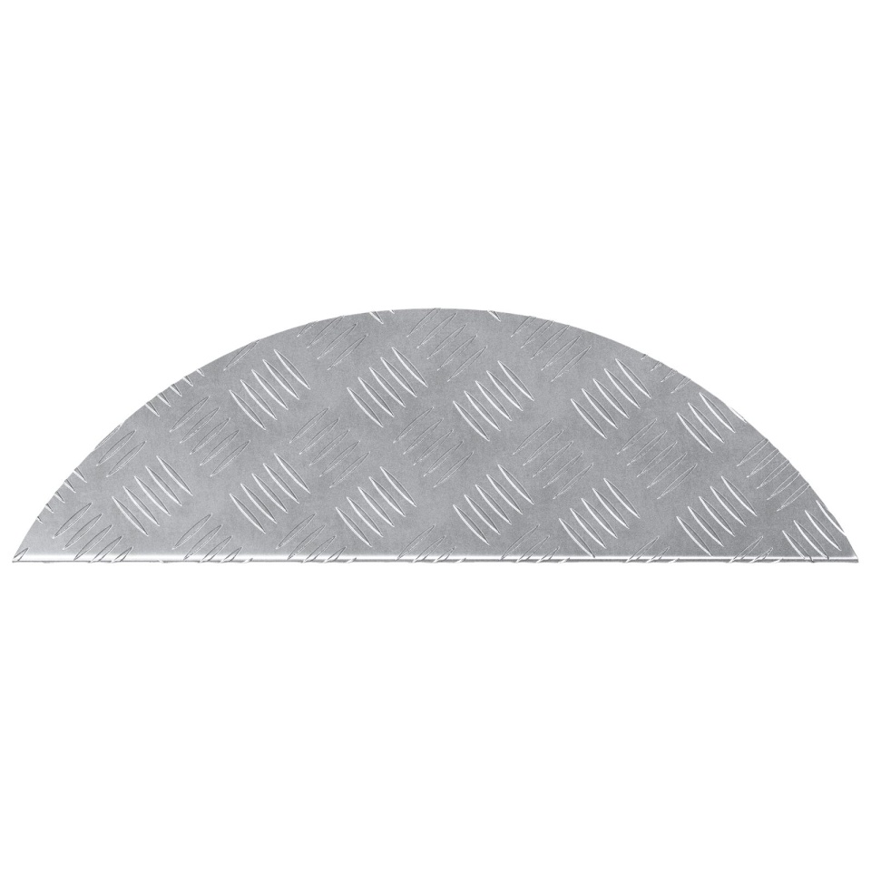 Trepte de Scară din Aluminiu 15 buc Anti-Alunecare 60x18 cm