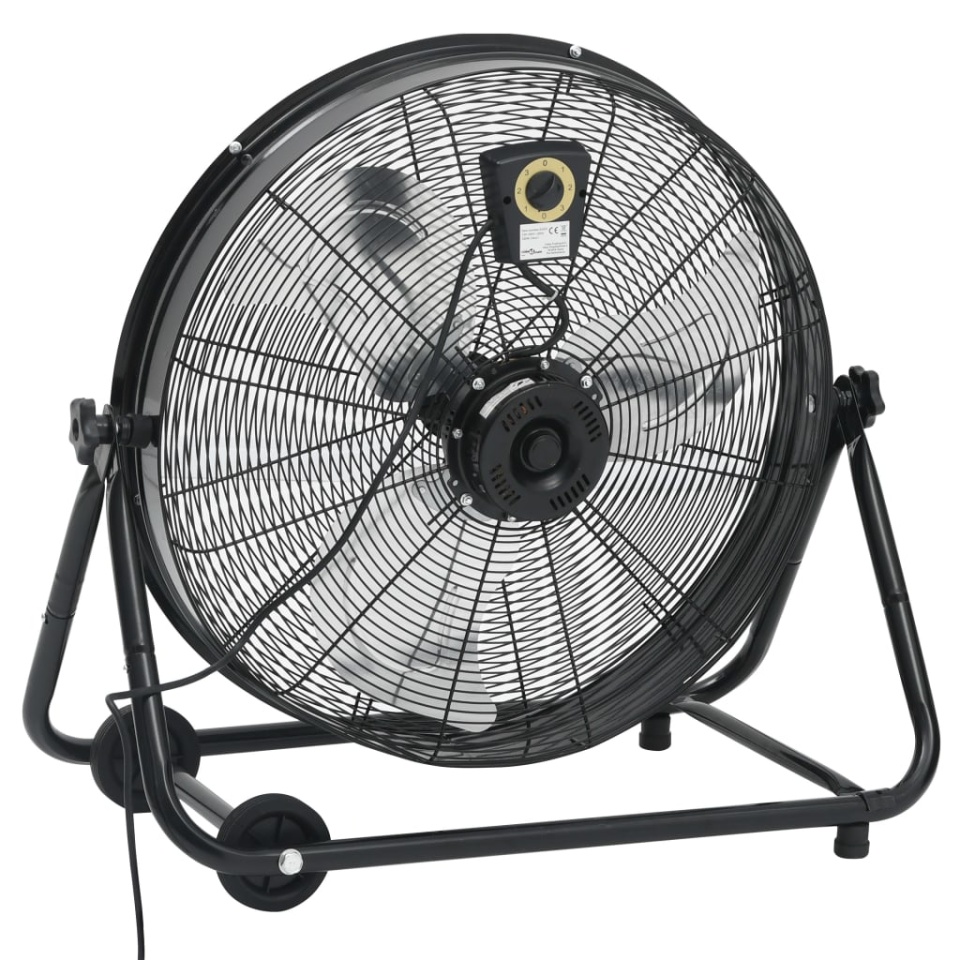 Ventilator industrial cu tambur, negru, 60 cm, 180 W - 3 | YEO